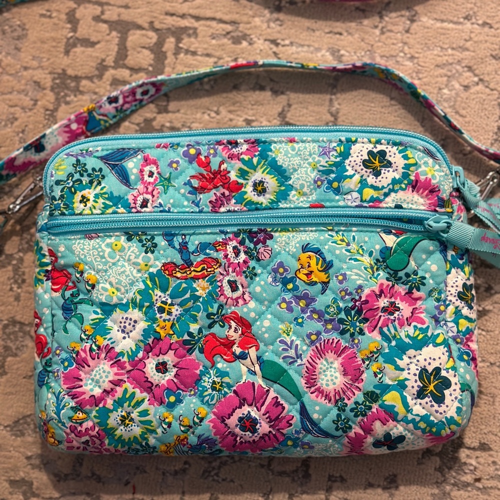 Disney Vera Bradley Little Mermaid Cross Body Bag